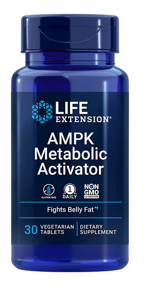 Life Extension, AMPK Metabolic Activator, 30 Vegetarian Tablets