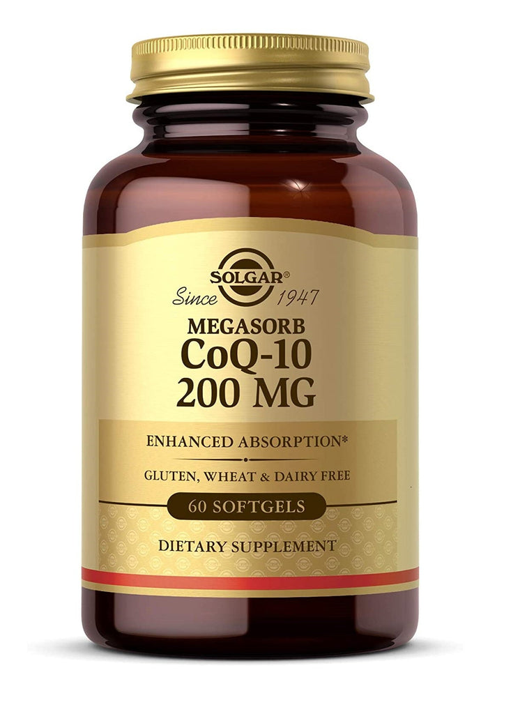 SOLGAR Coq-10 200mg 60 Softgels Limited Time Pricing