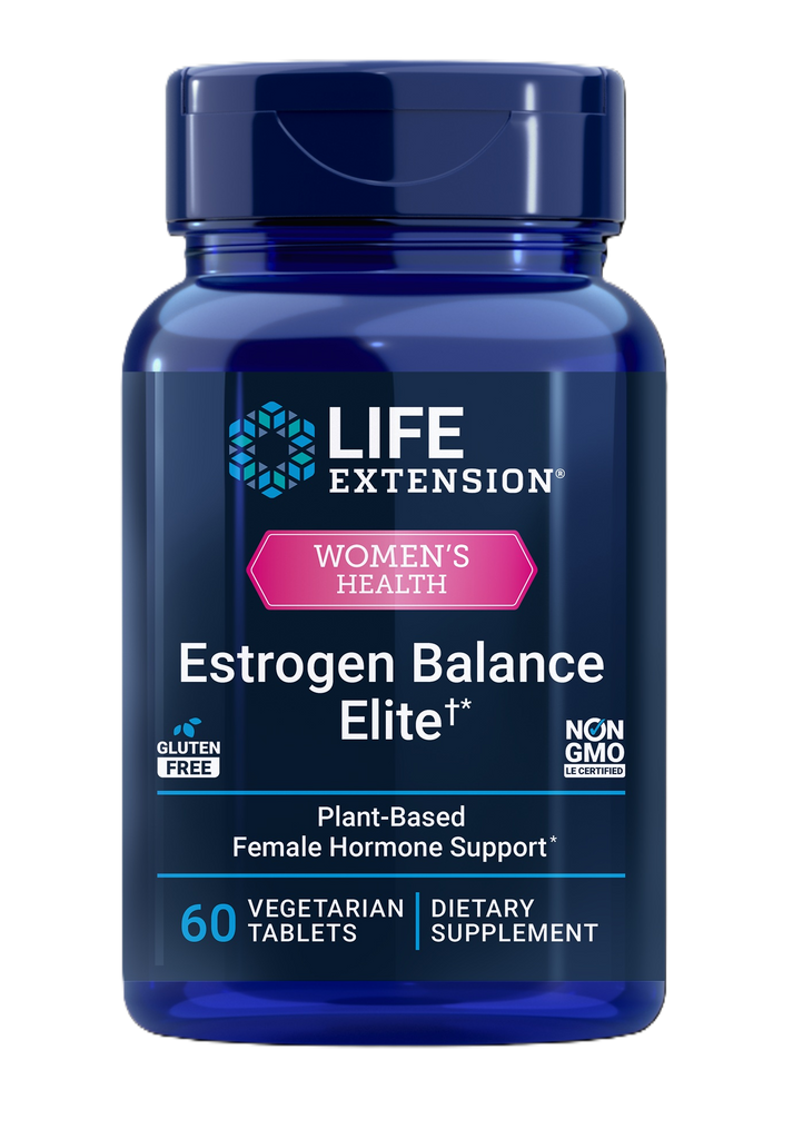 Life Extension Estrogen Balance Elite 60 vegetarian tablets