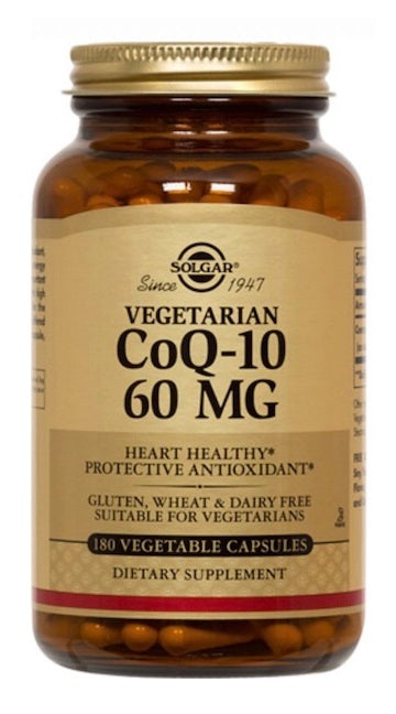 Solgar, Vegetarian CoQ-10, 60 mg, 180 Vegetable Capsules