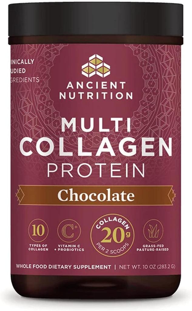 Ancient Nutriton Multi Collagen Protein - Chocolate - 40 Serving