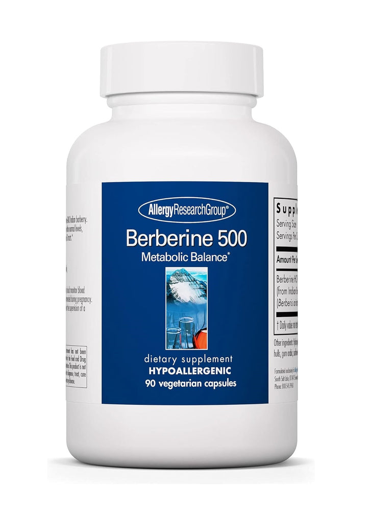 Allergy Research Group Berberine 500 - 90 Vegetarian Capsules