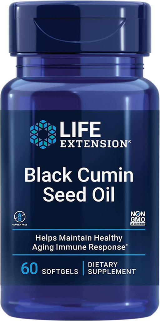 Life Extension, Black Cumin Seed Oil, 60 Softgels