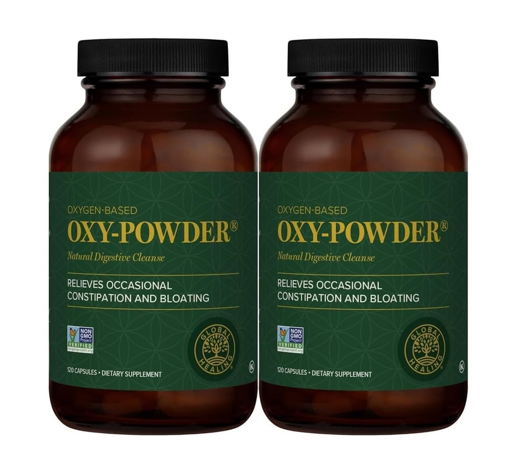 Global Healing Oxy-Powder Capsules -120 Capsules - 2 Pack - Deal Ends 5/15