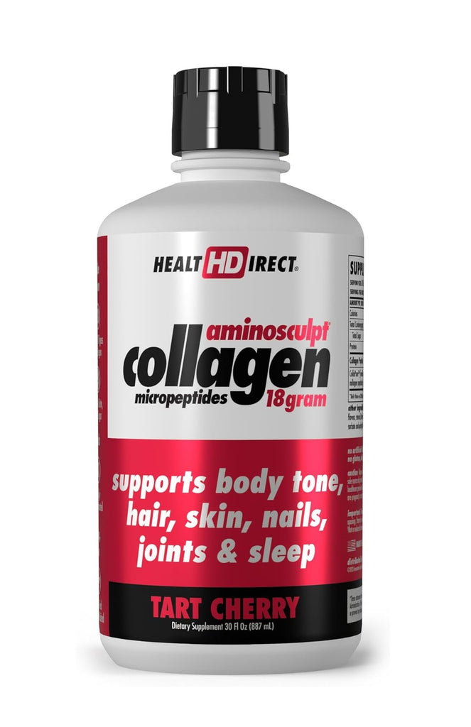 AminoSculpt Collagen Sugar-Free, Tart Cherry Flavor - 30 fl. oz