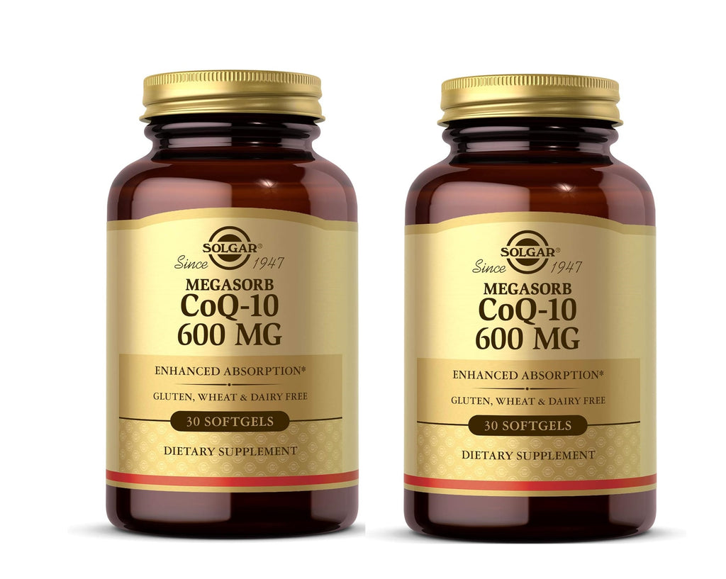 Solgar, CoQ-10, 600mg, 30 Softgels 2 pack