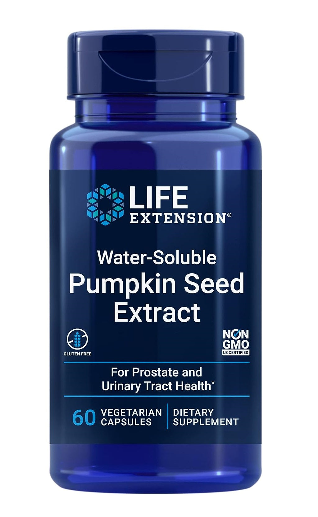 Life Extension Water Soluble Pumpkin Seed Extract 60 Vegetarian Capsul