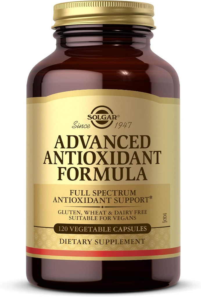 Solgar Advanced Antioxidant Formula, 120 Vegetable Capsules