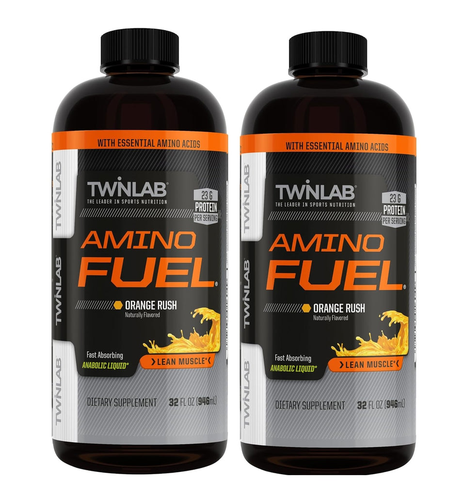 Twinlab Amino Fuel® Orange Rush 32 fl oz  2 bottles - Sale Ends 5/15