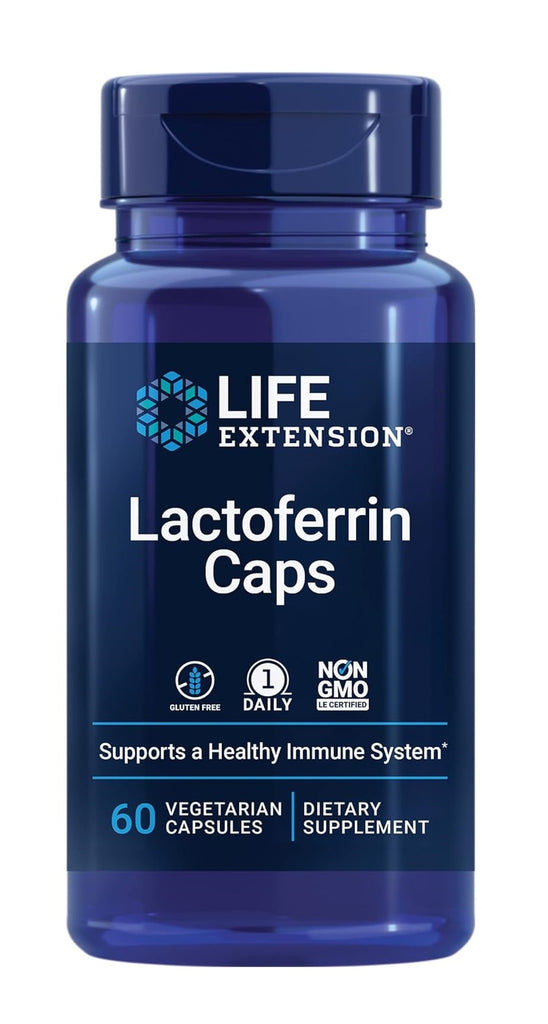 Life Extension Lactoferrin Caps 60 Vegetarian Capsules