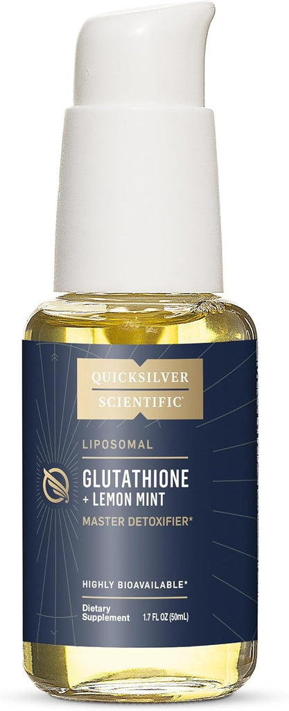 how long does quicksilver glutathione last Scientific Liposomal 1.7 oz Glutathione - Lemon Mint