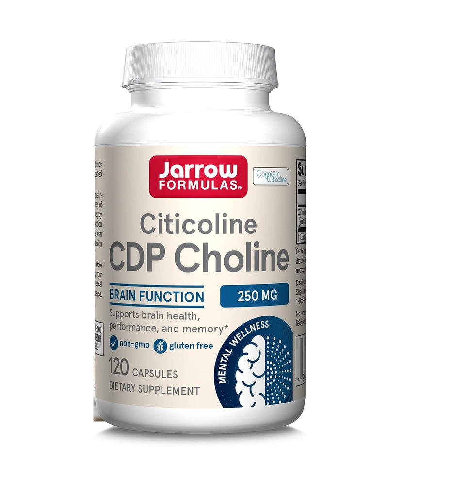 Jarrow Formulas Citicoline CDP Choline  250 mg 120 Capsules - Sale pricing