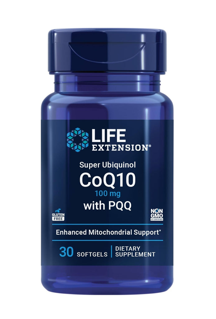 Life Extension Super CoQ10 with PQQ 30 Soft Gels