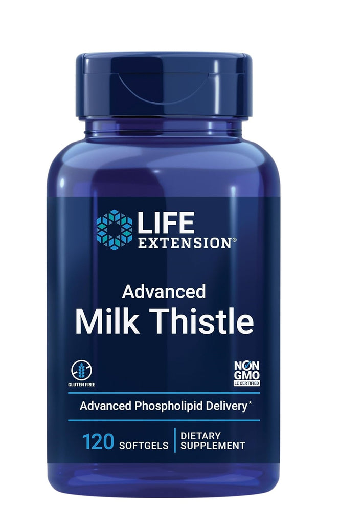 Life Extension Advanced Milk Thistle 120 Softgels