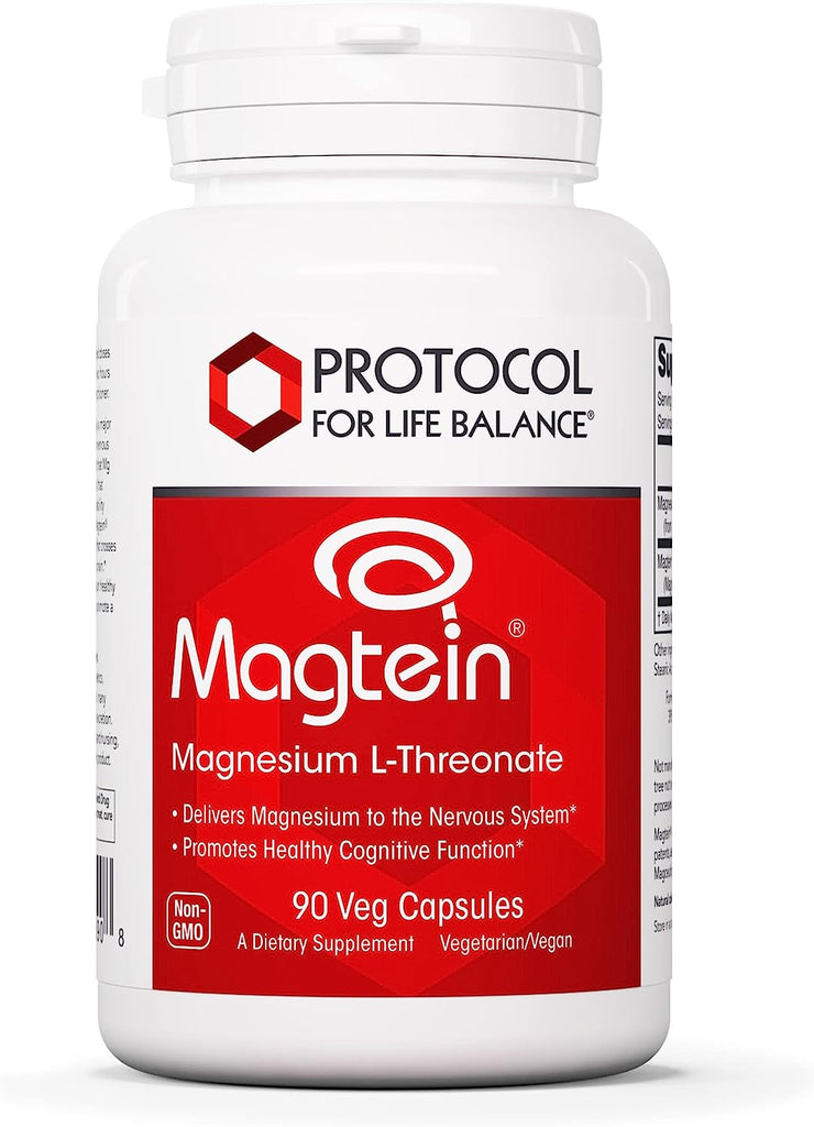 Protocol For Life Balance - Magtein -- 90 Veg Capsules