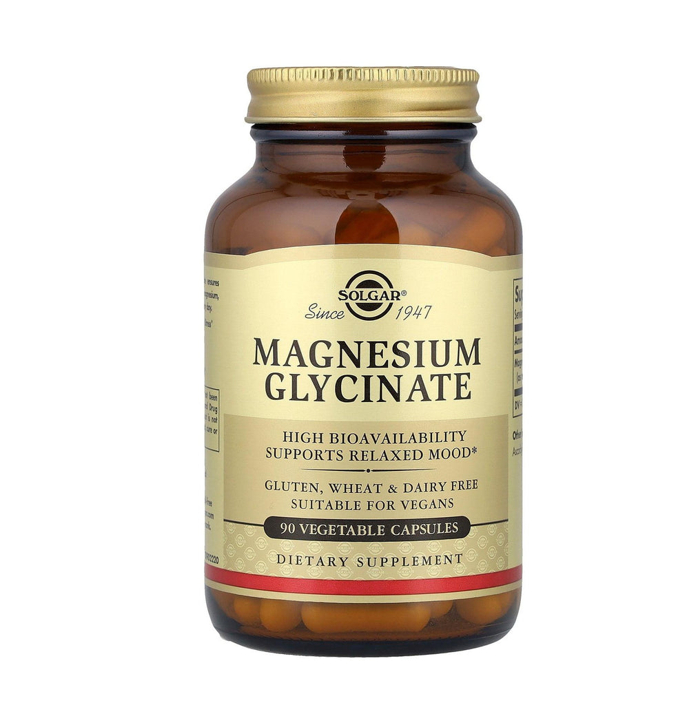Solgar Magnesium Glycinate - 90 Vegetable Capsules
