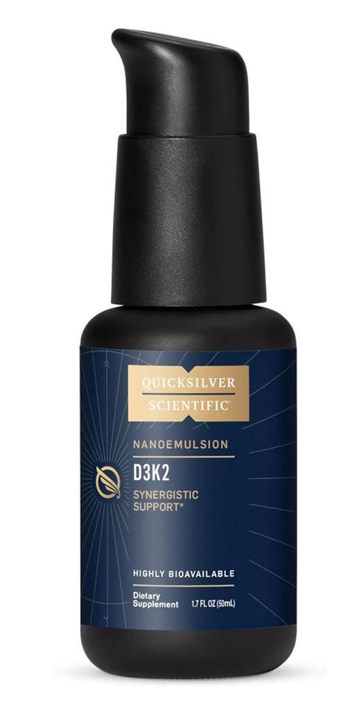 Quicksilver Scientific Nanoemulsified D3K2 -1.7oz/50ml
