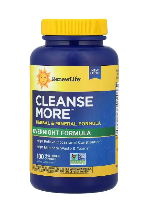 Renew Life, CleanseMore, 100 Vegetarian Capsules