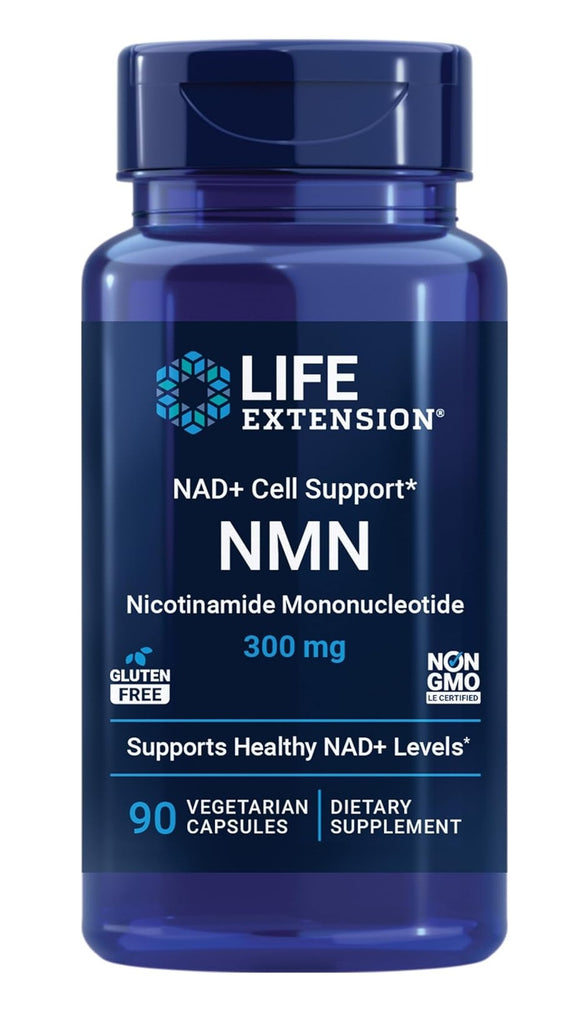 Life Extension  NMN Nicotinamide Mononucleotide 300 mg, 90 vegetarian capsules