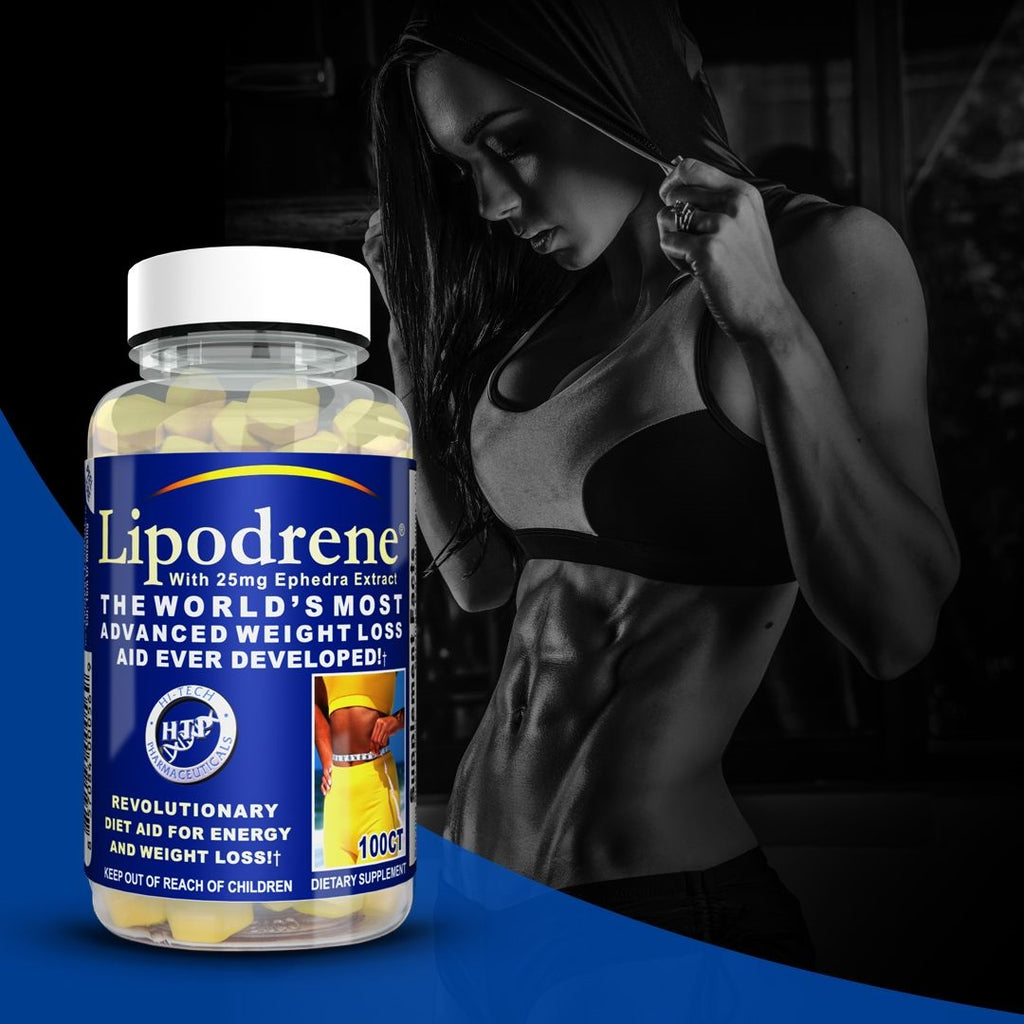 Lipodrene Fat Burner w/ Ephedra 90 Tablets by Hi-Tech Pharmaceuticals