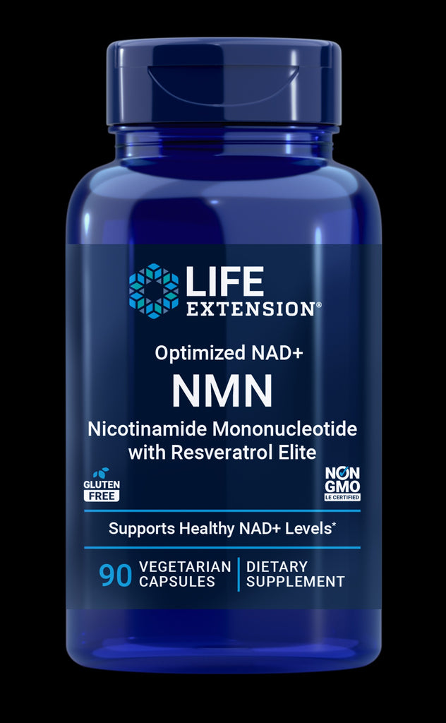 Life Extension Optimized NAD+ NMN with Resveratrol Elite 90 vegetarian capsules