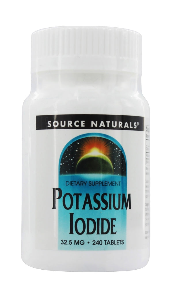 Potassium Iodide 240 Tabs By Source Naturals