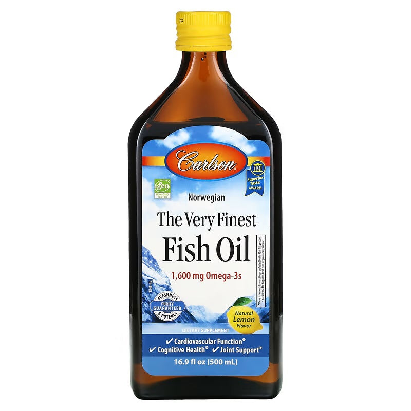carlson fish oil lemon