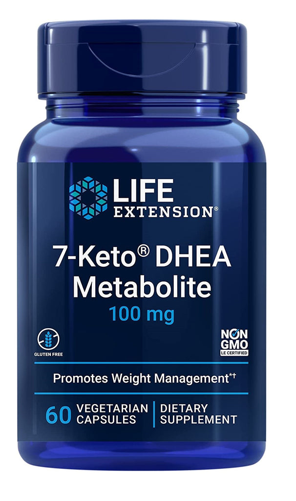 Life Extension, 7-Keto DHEA Metabolite, 100 mg, 60 Vegetarian Capsules