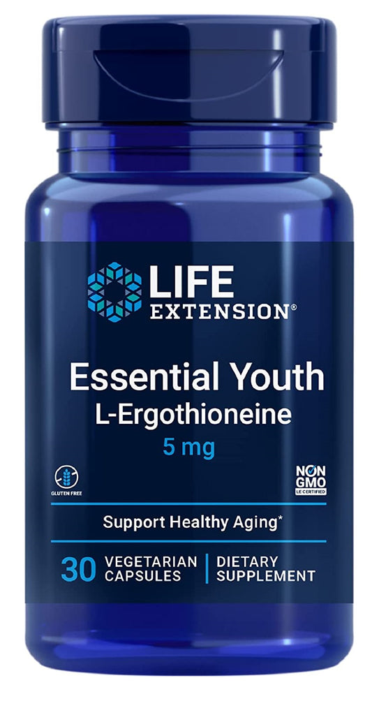 Life Extension Essential Youth L-Ergothioneine - 5 MG - 30 Veg Caps