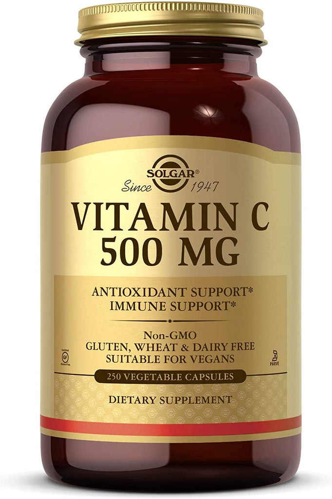 Solgar Vitamin C 500 mg 250 Vegetable Capsules