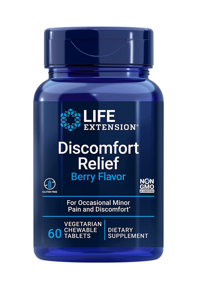 Life Extension, PEA Discomfort Relief, 60 Chewable Tablets