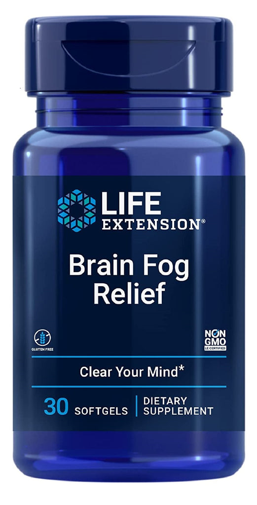 Life Extension Brain Fog Relief 30 SoftGels