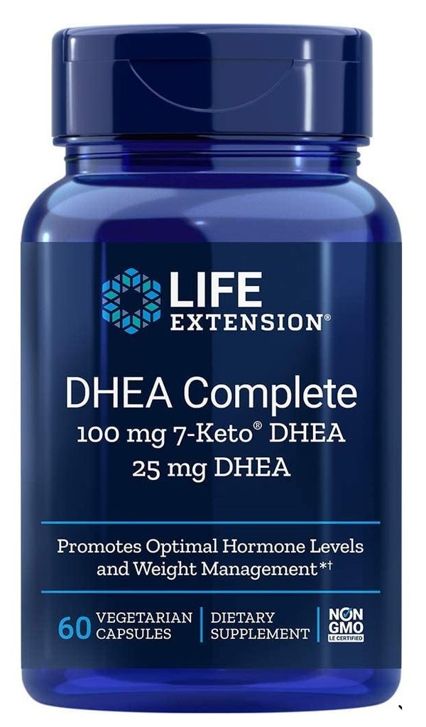 Life Extension DHEA Complete 60 Vegetarian Capsules