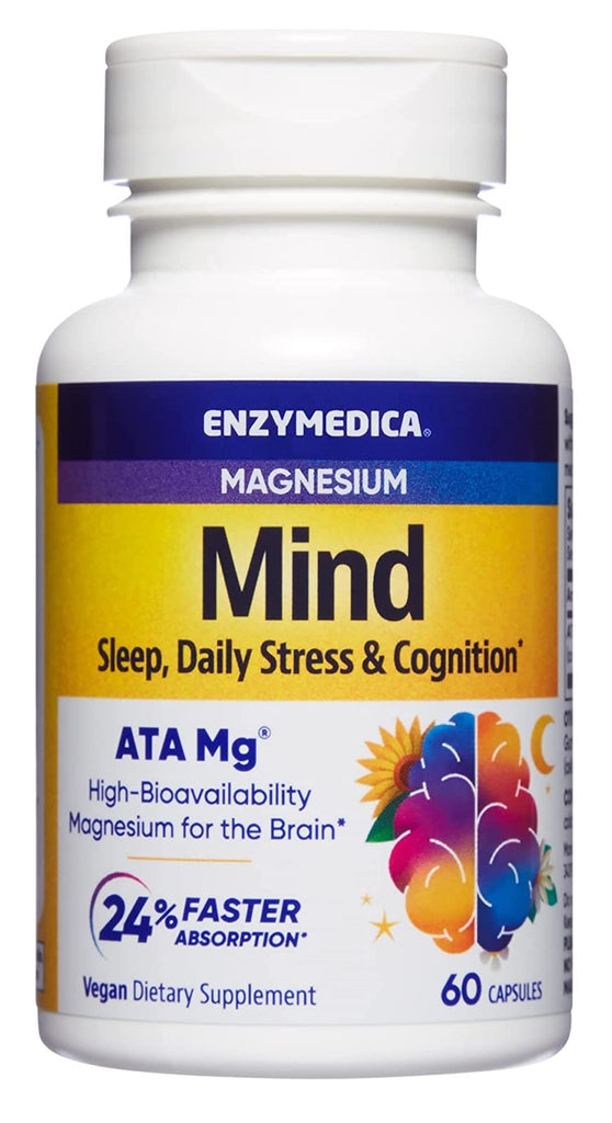 Enzymedica   Magnesium Mind - 60 Capsules