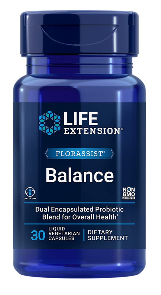 Life Extension, FLORASSIST Balance, 30 Liquid Vegetarian Capsules
