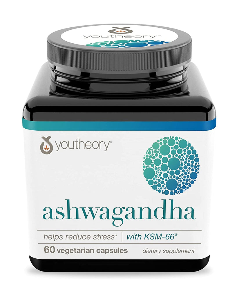 Youtheory Ashwagandha  60 Capsules
