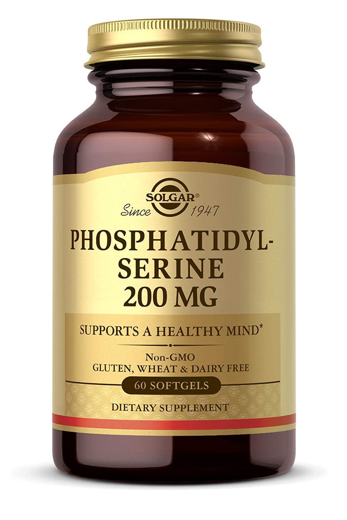Solgar, Phosphatidylserine, 200 mg, 60 Softgels - Limited Time Pricing