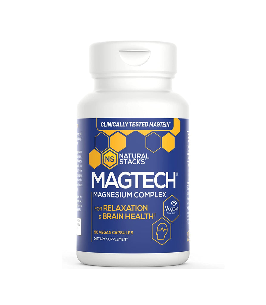 Natural Stacks, MagTech, Magnesium Complex, 90 Vegetarian Capsules
