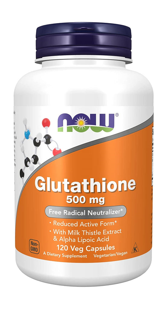 Now Foods Glutathione 500mg 120  Veg Capsules