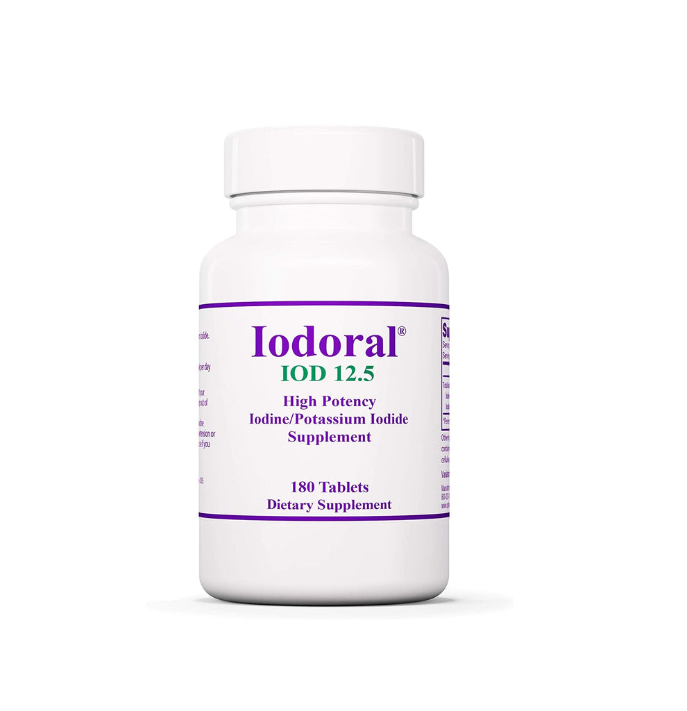 Optimox Iodoral 12.5 Mg Iodine/Potassium Iodide 180 Tablets