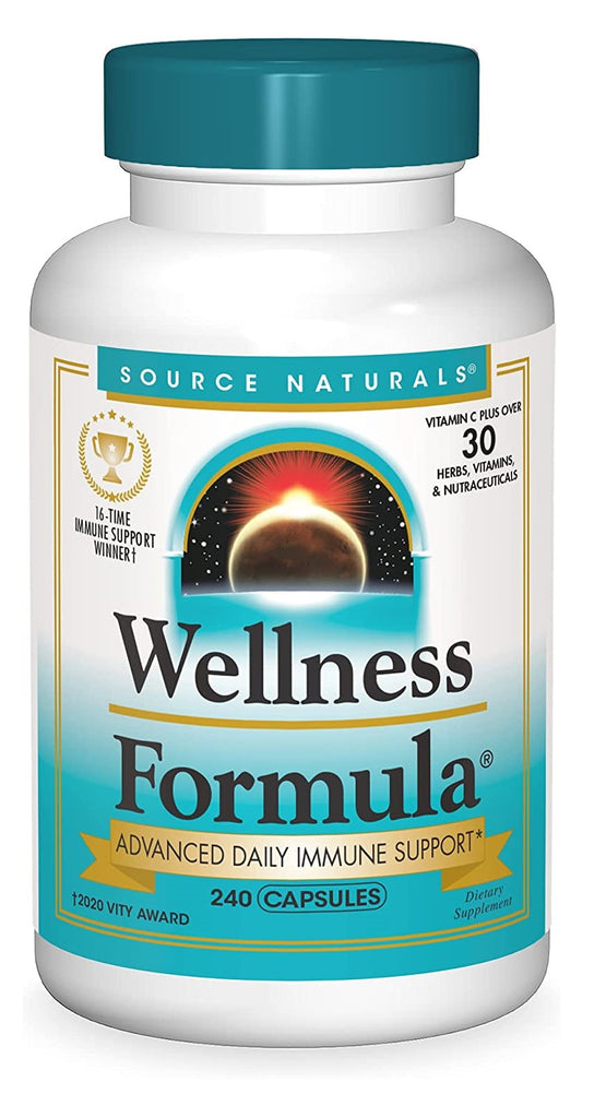 Source Naturals Wellness Formula 240 Capsules - Sale