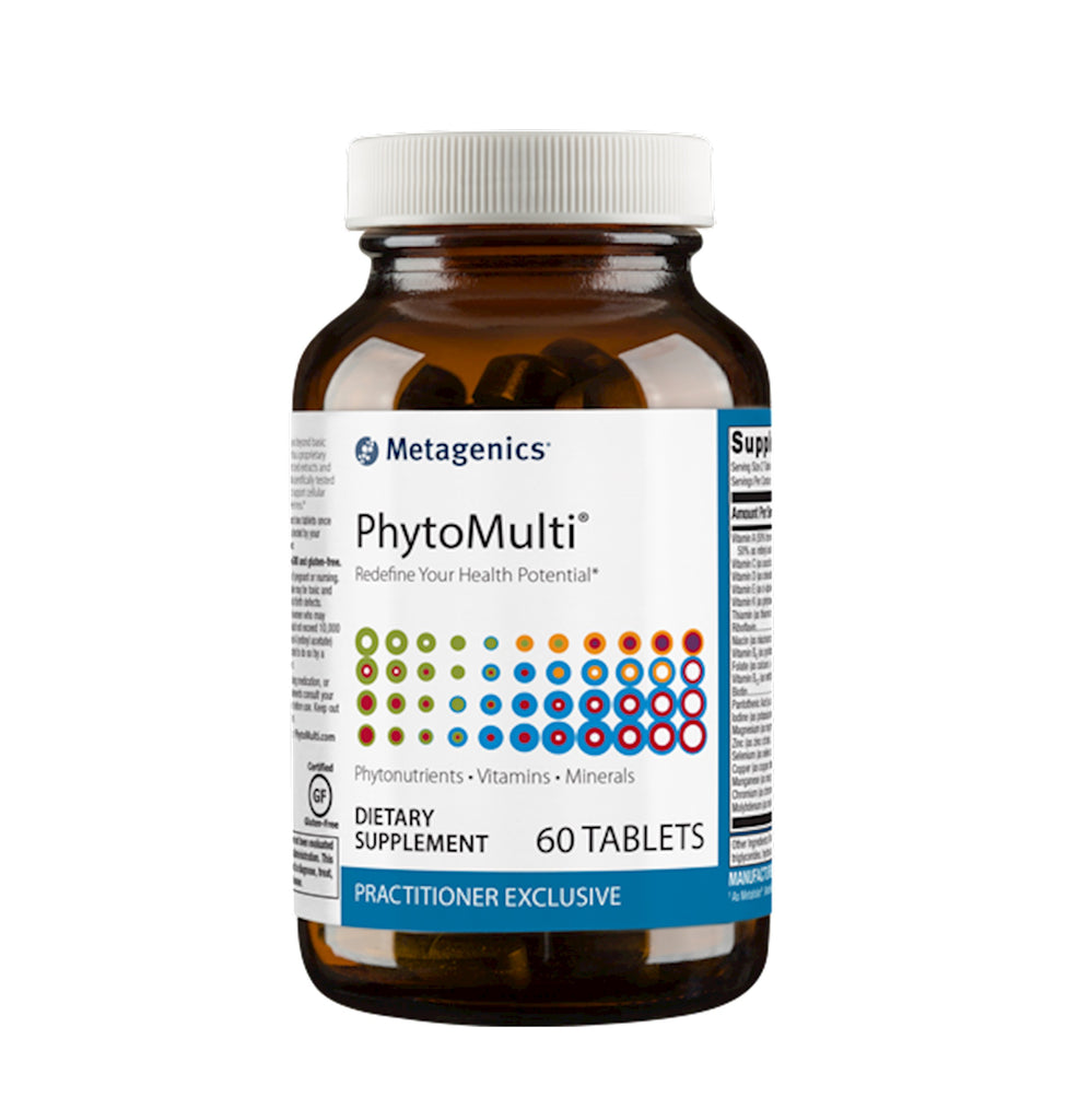 PhytoMulti® Without Iron – Multivitamin Supplement –  By Metagenics 60 Tablets