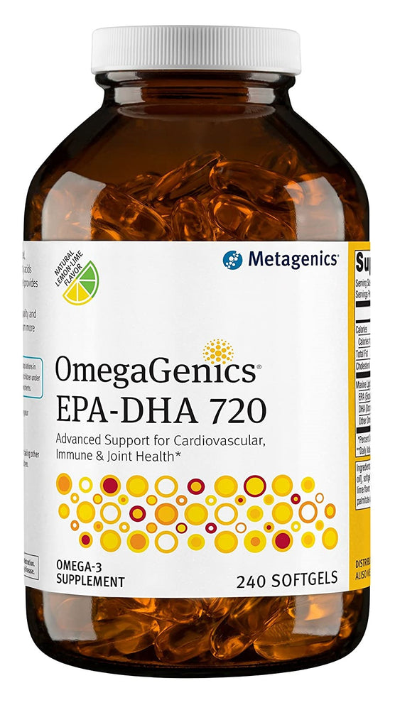 Metagenics OmegaGenics EPA-DHA 720 Lemon 240 gels