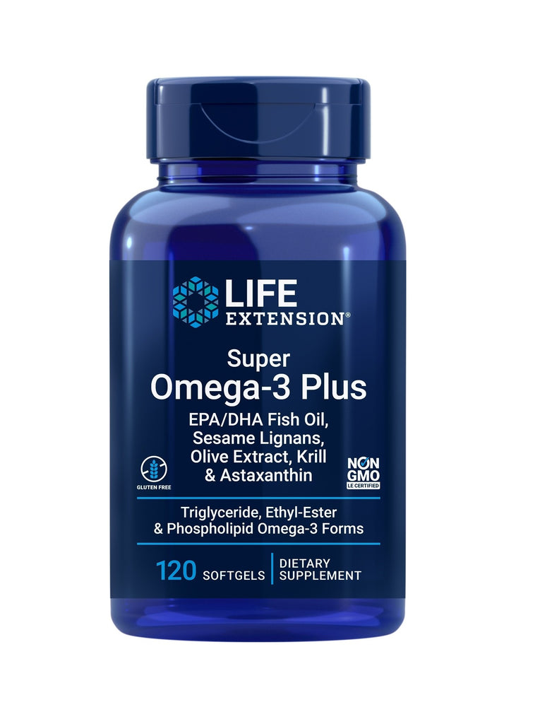 Life Extension Super Omega-3 Plus 120 Softgels